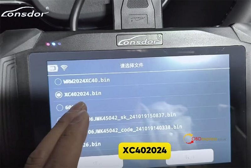 2024 Volvo XC40 Smart Key Programmed by Lonsdor K518 Pro