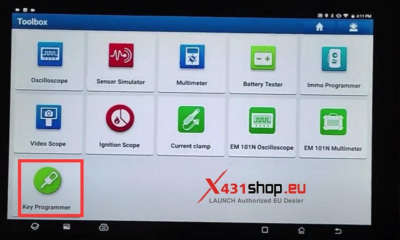 LAUNCH X431 Key Programmer_What is it and how to use it