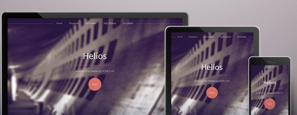 Free Responsive HTML5 CSS3 Website Templates – Level Up! – Medium