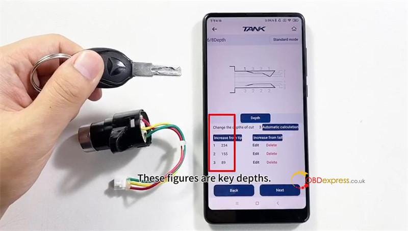 How to use 2M2 TANK 2 Pro CNC Smart DIY Key Function