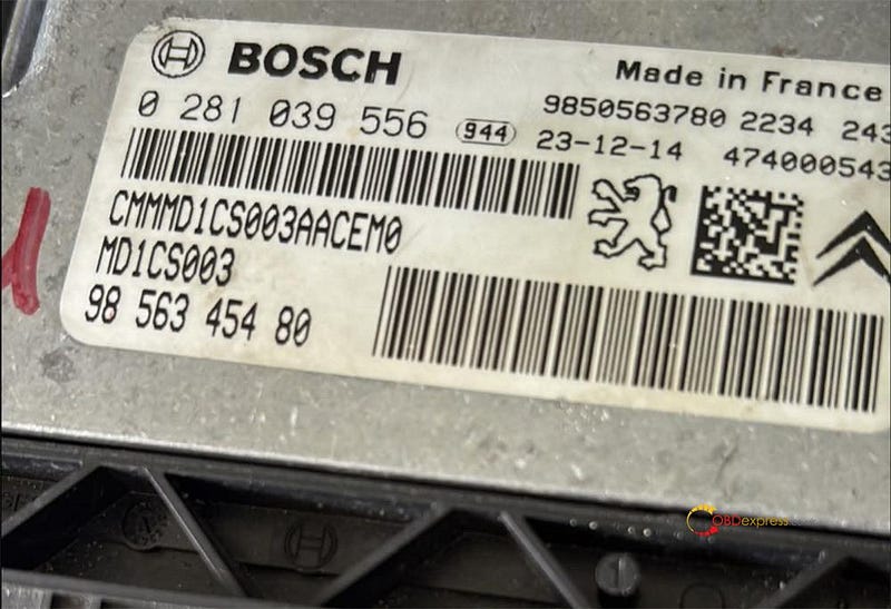 EngineDance X5 Unlock 2020+ Bosch MD1CE100 MD1CS003 ECUs