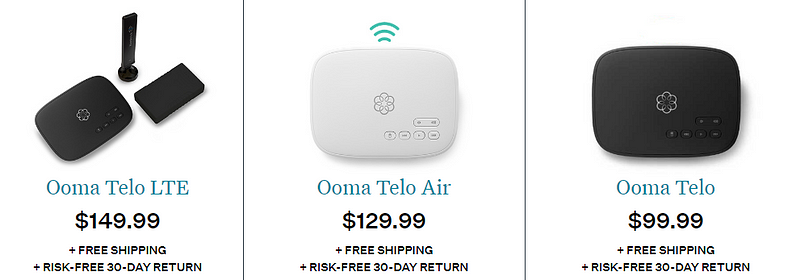 Ooma pricing