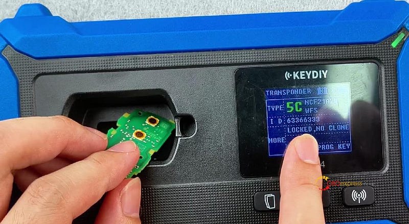 How to Modify Key ID by KEYDIY KD-X4 and FGB25 FGB08 Keys
