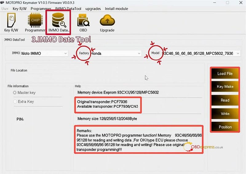 MOTOPRO Key Programmer User Manual_Registration and Update