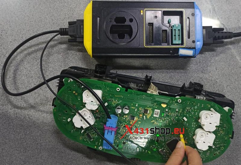 LAUNCH X431_Replacement of VW Audi 4th Generation instrument