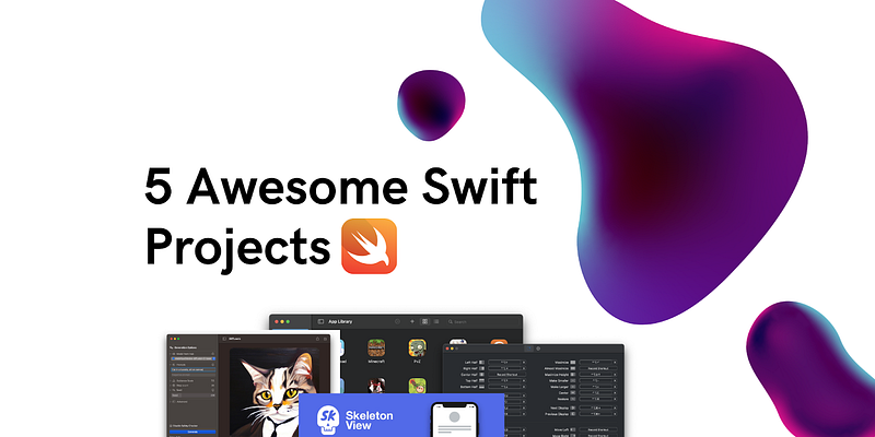 🎲 5 Amazing Swift Projects: Game Covers, iOS Library and Window Management Vol. 4