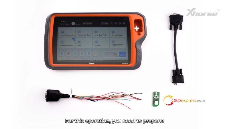 How to Clone BMW BDC3 Key with Xhorse VVDI Key Tool Plus