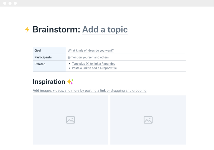 Dropbox Paper — Evernote alternative