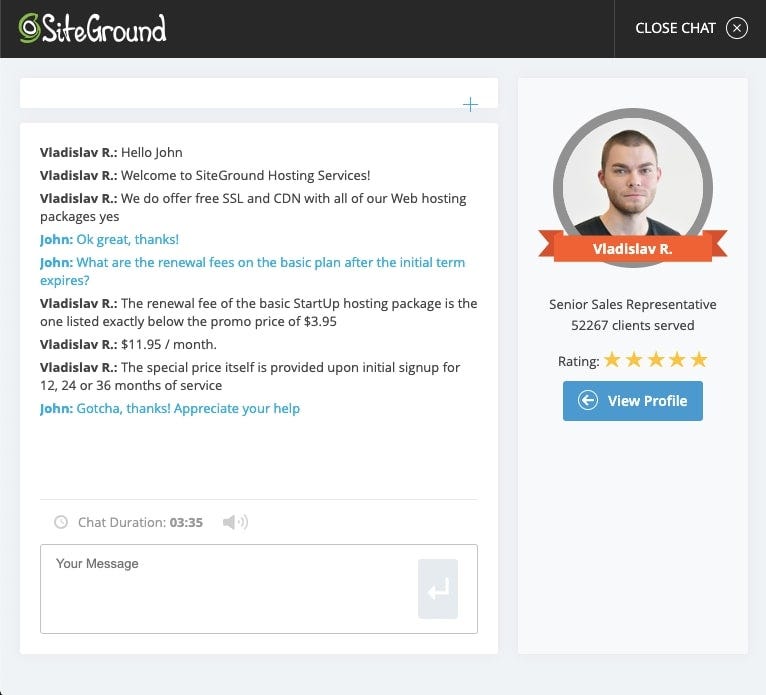 SiteGround Review