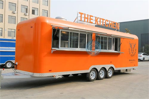 food trailer with grill