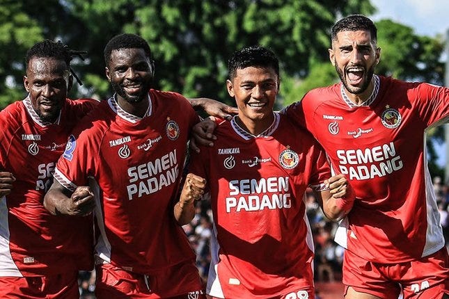 Streaming : Semen Padang di BRI Super League 2025/26 © ileague.id