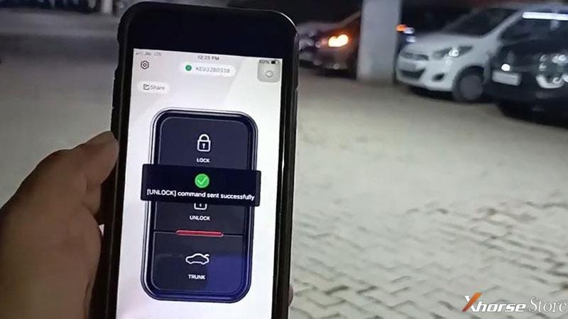 Xhorse Smart Key Box tested on Honda City car