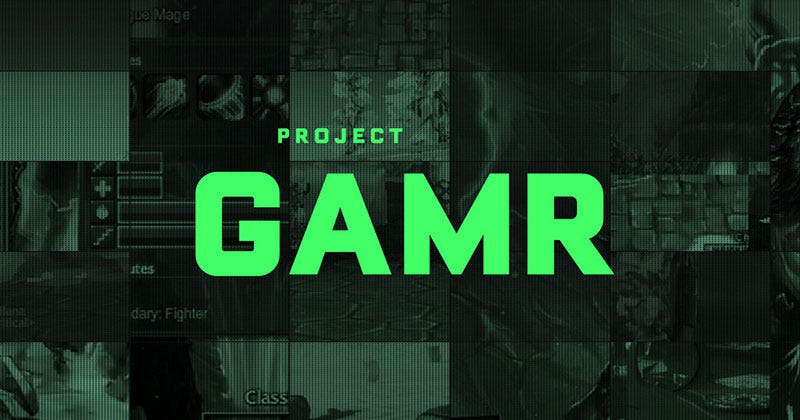 logo projet "GAMR" MIT MediaLab