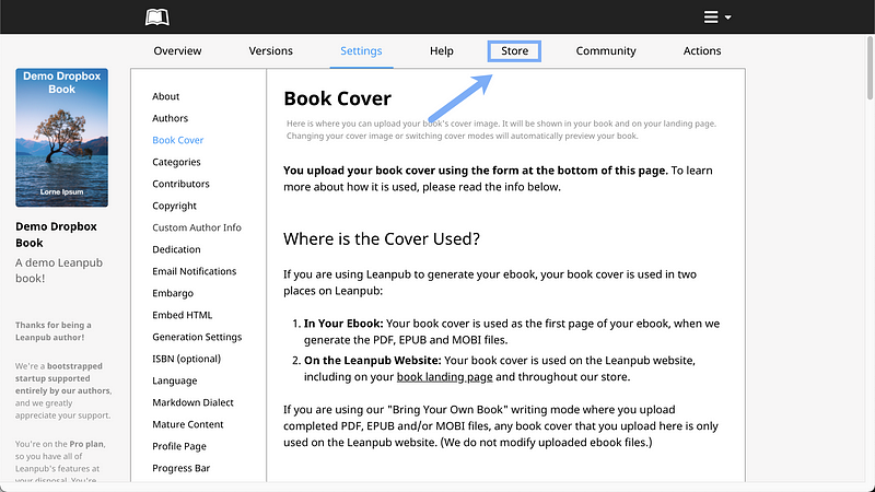 Walkthrough for Self-Published Authors: How To Write and Publish A Book Using Leanpub’s Dropbox…