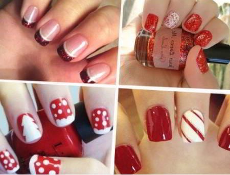 tipos-de-modelos-de-uñas-navideñas