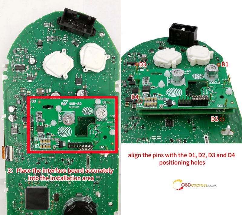 Yanhua ACDP Module 33 MQB-82 Lock Fastening Installation Tutorial