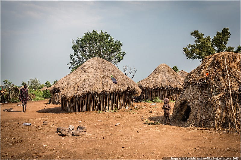Mursi tribe, Ethiopia / Племя мурси в Эфиопии