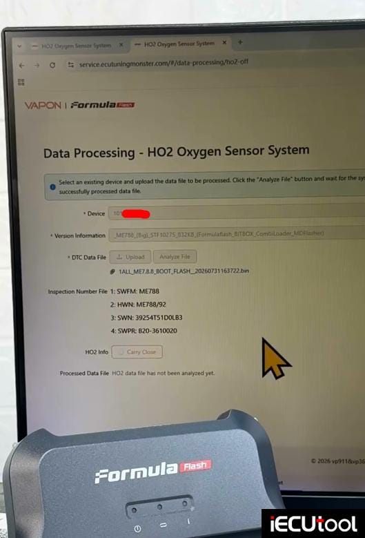 Hyundai ME17.19.21.1 ECU IMMO OFF by FormulaFlash