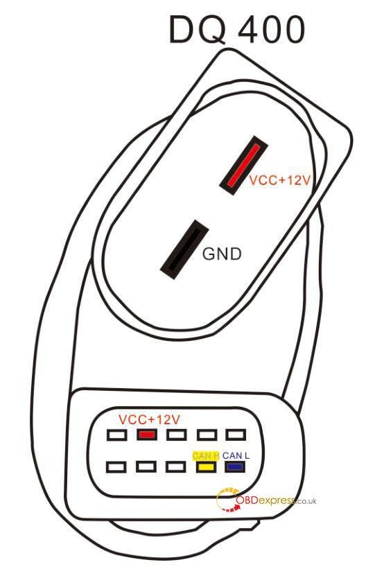 GODIAG GT107+ DSG Plus Gearbox Adaptor User Manual