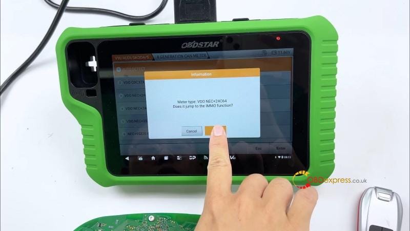 OBDSTAR X300 Classic G3_AKL Program for VW GEN4 NEC24C64