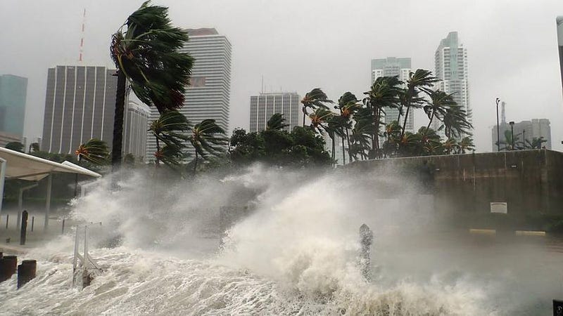 A Good Non-Tech Founder is a Force of Nature: (Image of Hurricane)
