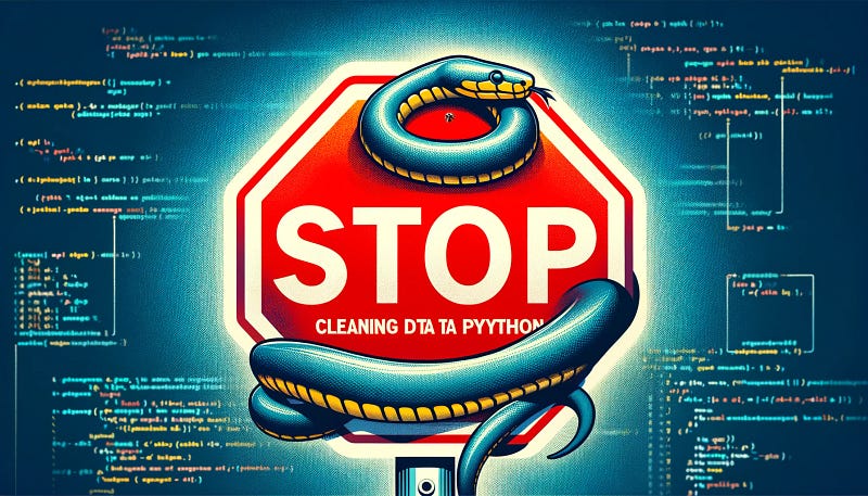 Stop Cleaning Data in Python