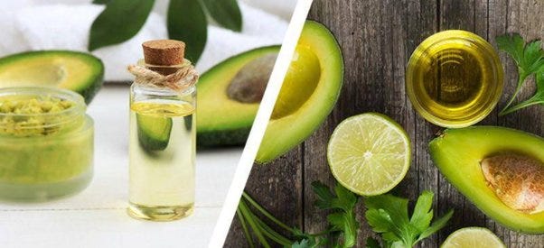 What are the major health benefits of avocado oil?