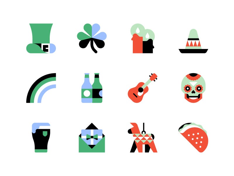 Basic icons by Jordon Cheung in Iconscout's Design Inspiration