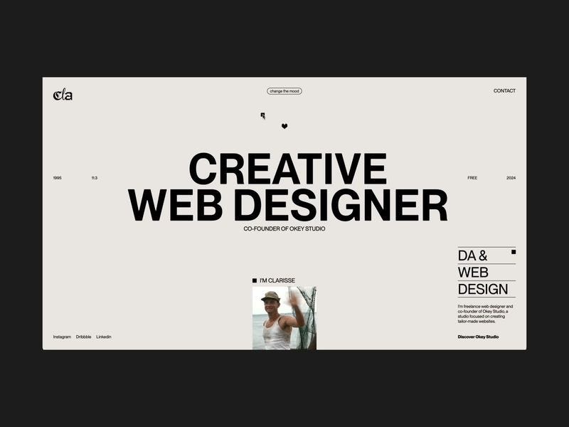 Clarisse Michard Website