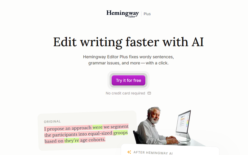 Hemingway Editor on AISO Blog