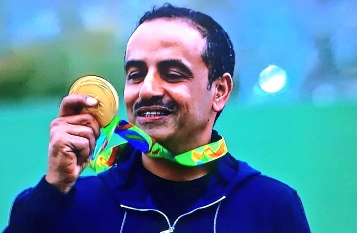 كويتي يحصد ذهبية في أولمبياد ريو دون أن يرفع علم بلاده
