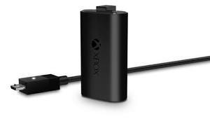Official Microsoft Xbox One Play and Charge Kit Genuine Battery &amp; Cord S3V-00001 35