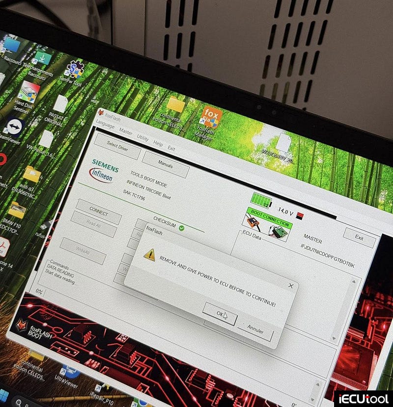 Foxflash PCR2.1 Lost Connection Cannot Recover in Boot Solution