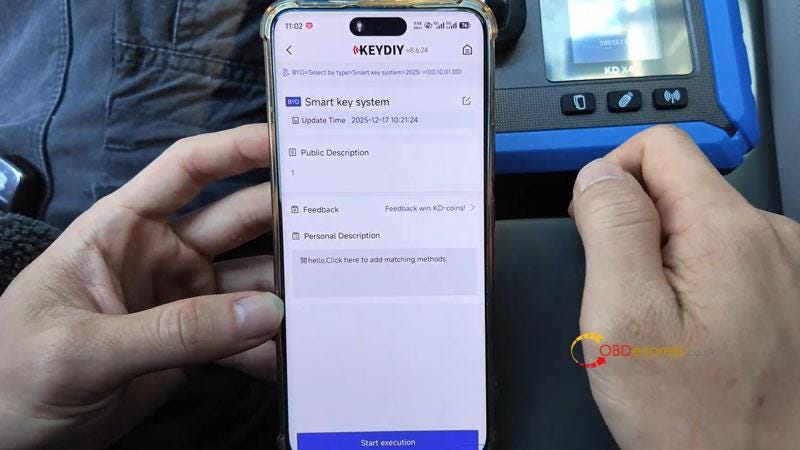 KEYDIY KD-X4を使って2025年式BYDスマートキーをプログラムする方法