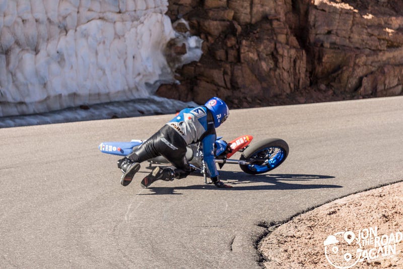 Pikes Peak Hill Climb Motorcycle Crash