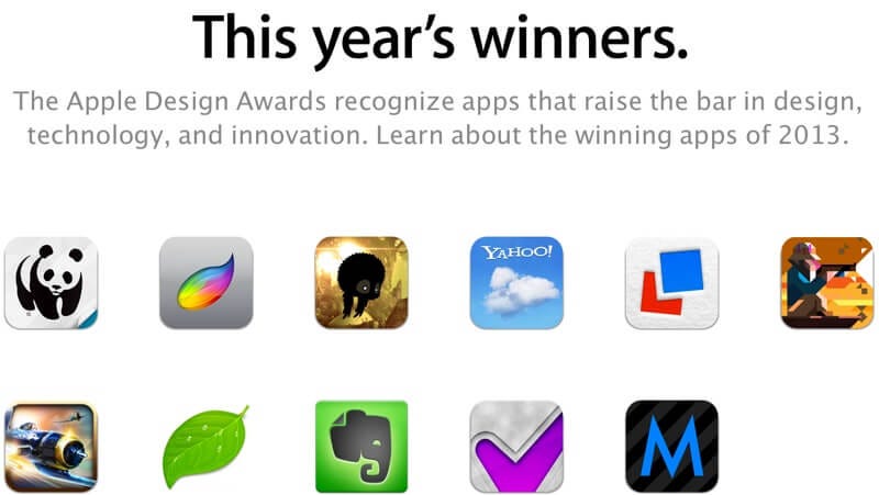 Apple Award Winner