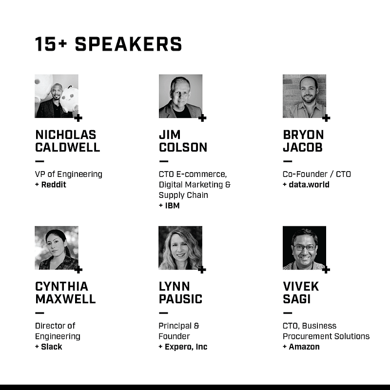 Austin CTO Summit 2018 15 speakers attending