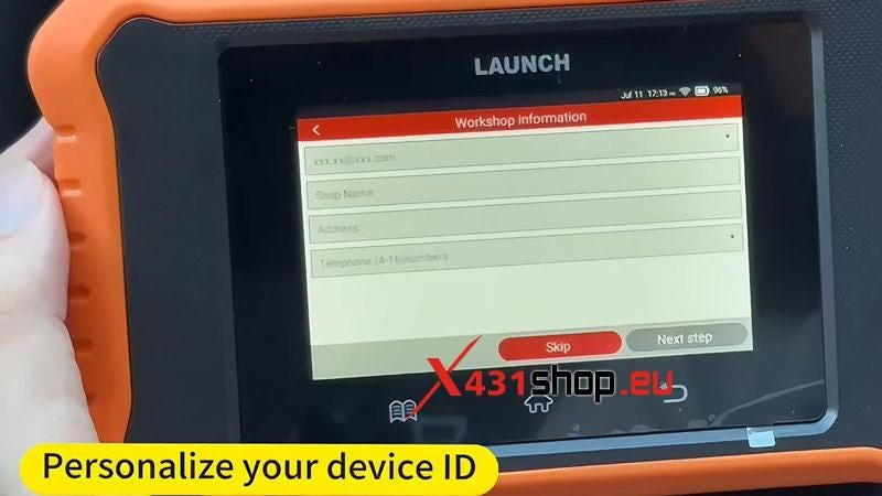 How to Register LAUNCH Creader Elite 2.0 Benz, BMW Scanner