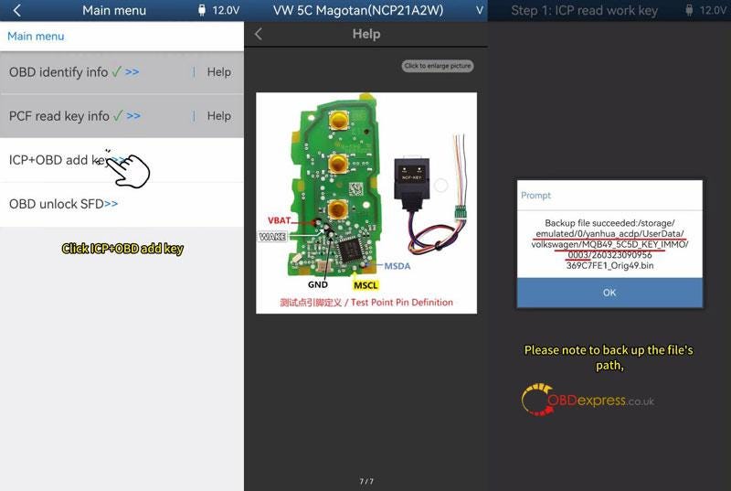 Yanhua ACDP Module 44_VW Audi Porsche 5C 5D Key Adding Tutorial