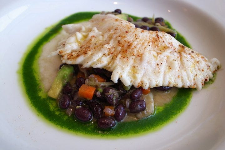 slowly cooked cod，原來鱈魚是cod啊～