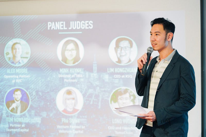 Thuc Vu, Kambria Startup Pitch Winners and Judges