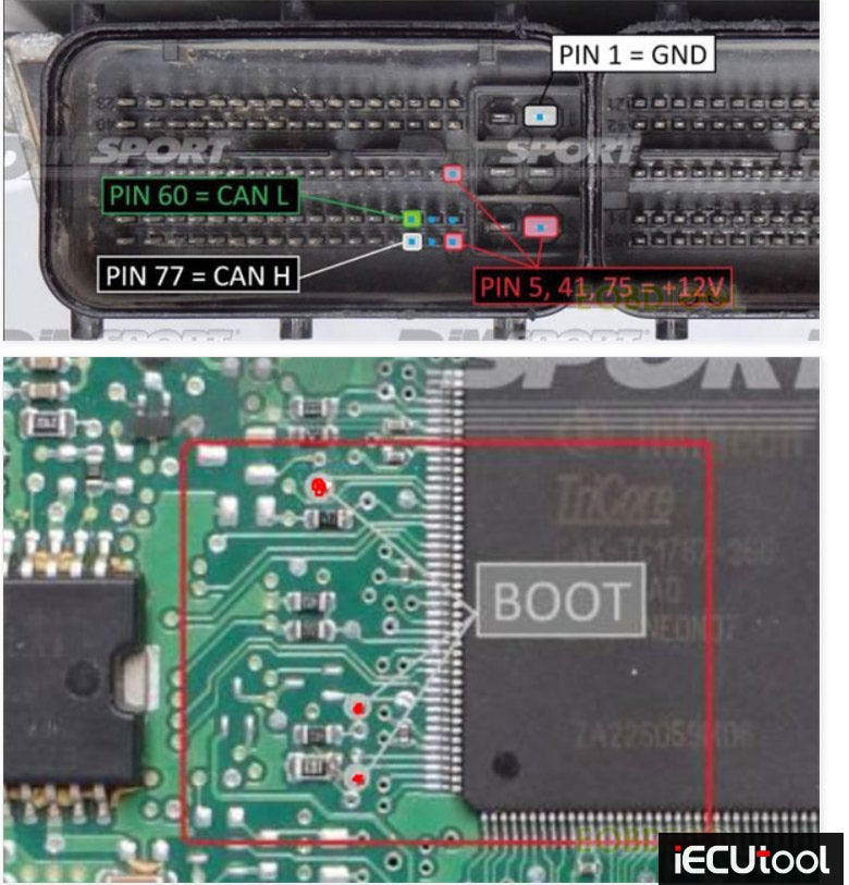 Read and Write Hyundai Kia SIM2K-241 with PCMTuner