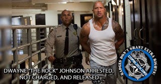 Dwayne The Rock Johnson Arrested