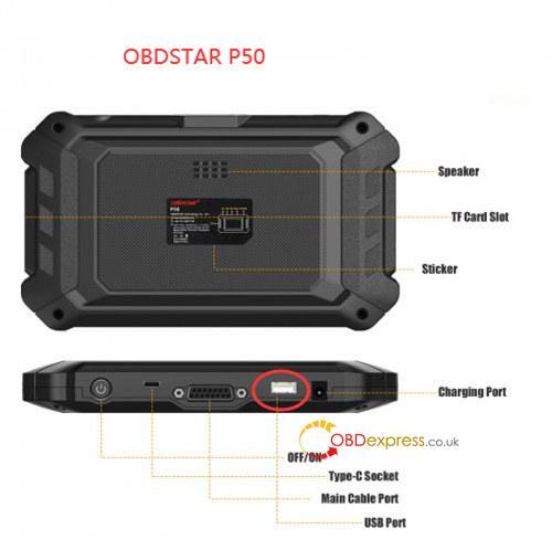 Tips to Export Data from OBDSTAR P50 to PC