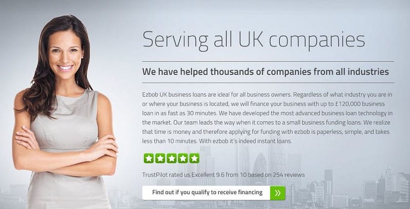 Ezbob Flexible business loans Review