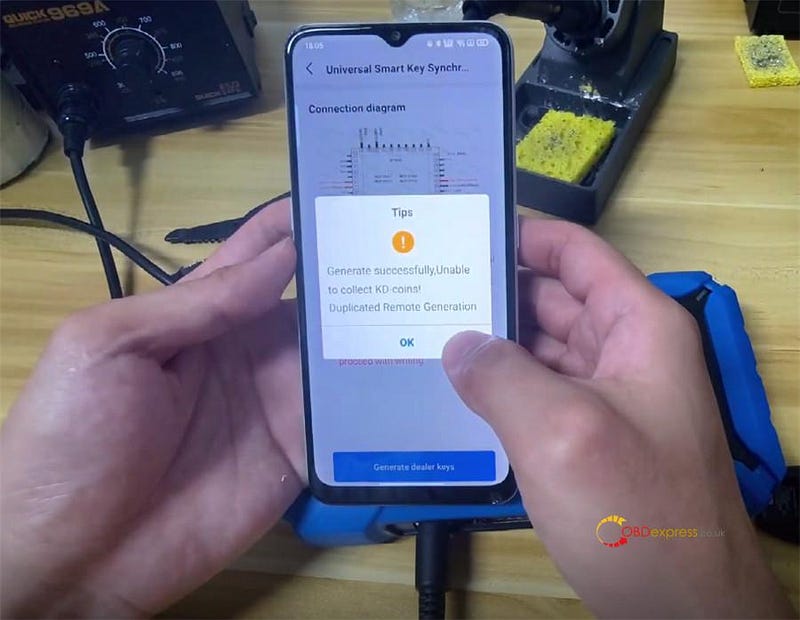 How to Synchronize NCF29AX Smart Key by KEYDIY KD-X4