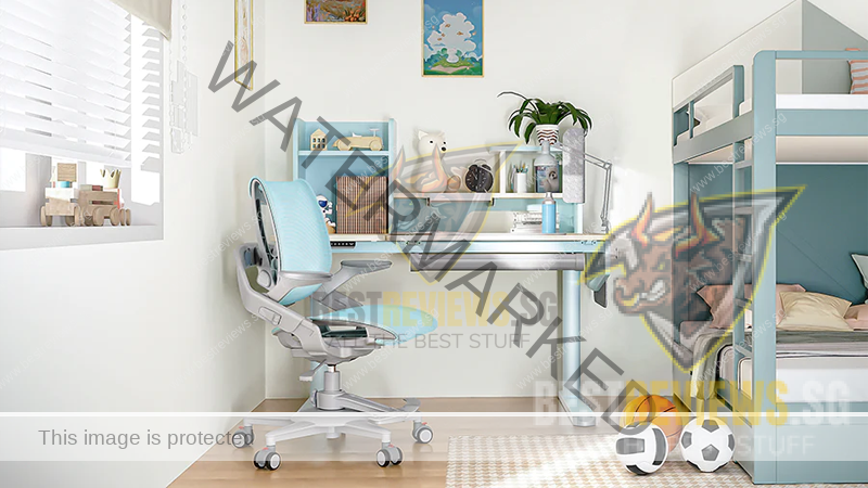 Kids Ergonomic Chairs and Desks - Hinomi Ergonomic Kids Study Desk and Zee Ergonomic Kids Study Desk Chair