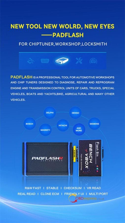 What is PADFLASH ECU Programmer