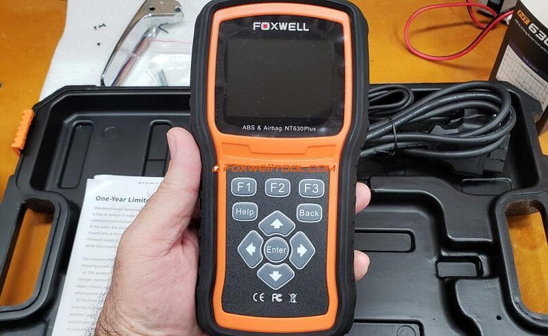 GMC Sierra ABS bleeding uses Foxwell