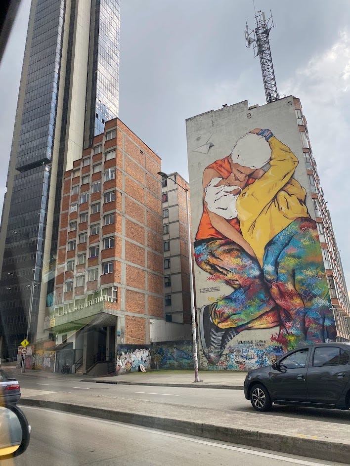Street life in Bogotá